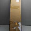 BAYUE 2" Cordless Real Wood Blinds for Indoor Windows, White, 36" W x 64" H