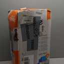 Diaper Genie Platinum Pail (Lily White) is Made in Durable Stainless Steel and Includes 1 Easy Roll Refill with 18 Bags That can Last up to 5 Months.