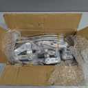 Orion Motor Tech Gear Puller Set, 3" 4" 6" 8" 3 Jaw Puller Kit for Pulley Gear Bearing Flywheel Removal, Heavy Duty Pulley Puller with Reversible Jaws 4 pcs Bearing Puller Tool Kit (Silver)