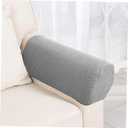 Homoyoyo 4PCS Armrest Covers Stretch Armchair Slipcover Protector Anti- Stain Washable Furniture Protector Arm Covers for Chairs Sofa Recliner Sofa Couch (Light Grey)