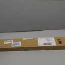 DEZ FURNISHINGS Cordless No Tools 1" Magnet Mini Blinds for Metal Doors, Room Darkening, 25" W x 42" H, White