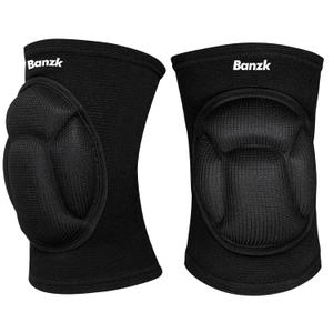 Protective Knee Pads, Thick Sponge Anti-slip,Women's/Men's Knee Pads for Volleyball, Rock Climbing, Cycling, Dancing, Gardening, Gardening, Flooring, House Cleaning, Construction Work with Thick EVA Foam Liner Black M