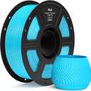 ELEGOO PLA Filament 1.75mm Sky Blue 1KG, 3D Printer Filament Dimensional Accuracy +/- 0.02mm, 1kg Spool(2.2lbs) Fit Most FDM 3D Printers