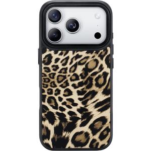 NIMASO for iPhone 17 Pro Max Case, Cheetah Pattern for Women Girls, Compatible with MagSafe, iPhone 17 Pro Max Case Girl