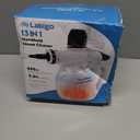 LABIGO Steam Cleaner, Pressurized Handheld 13pcs Multi-Purpose Natural Deep Cleaning Steamer, Portable Steamer for Cleaning Home, Grout, Kitchen, Car, Window, Upholstery, Bathroom and Clothes, White