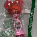 Little Kids Disney Minnie Mouse Light and Sound Musical Bubble Wand, Includes Bubble Solution, Multi (2051)