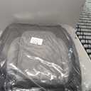 2 Front Car Seat Covers Fit for Ford Flex 2012-2019 Waterproof Faux Leather Seat Cushion Protector (2 Seats, Black&Grey)