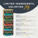 Reveal Natural Wet Canned Cat Food, 5-Flavor Variety Pack, Limited Ingredient, Grain Free, High Protein with No Artificial Additives, Fish Variety in Broth (30 x 2.47 oz Cans) (EXP 01/20/28)