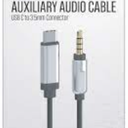acoustix 6ft Braided Auxiliary Audio Cable
