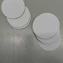 Chengu 12 Pairs Referee Patch Hook and Loop Dots 3 Inch Self Sticky Circle Round Adhesive Double Sided Hook and Loop Fasteners for Home Office DIY Wall Decor Tool Hanging