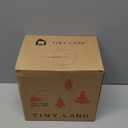 Tiny Land Kids Coffee Maker Wooden Kitchen Toys - 17Pcs Toy Coffee Maker Playset - Wooden Play Toys, Play Kitchen Accessories for Girls & Boys