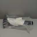 8000 lbs Square Drop Leg with Pin, Black