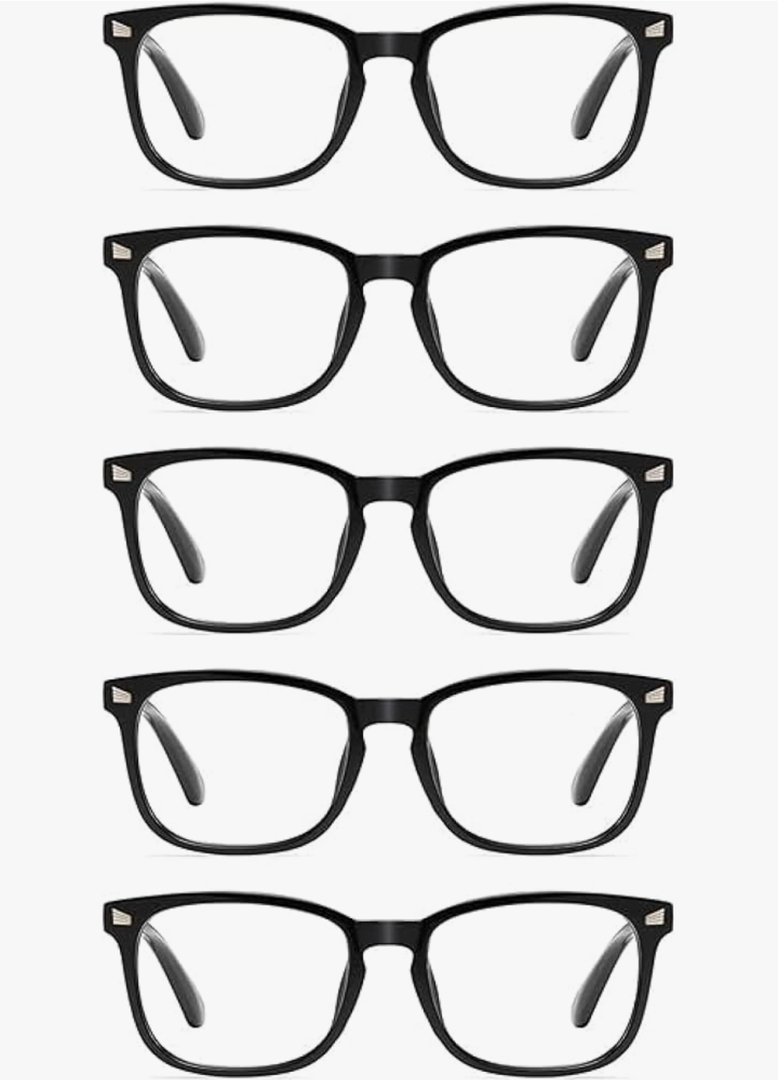 CCVOO Reading Glasses for Women/Men, Eyeglasses, Blue Light Readers for Women/Men, Computer Eye Glasses, Cheaters +2.50