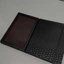 Allwon 4-Layer Book Shaped Magnetic Palette Large Empty Makeup Palette Storage Box for Eyeshadow Lipstick Blush Powder (Black)