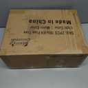 2 Pieces Alupssuc Solar Christmas Tree, Pre-lit Fiber Optic Xmas Tree with 5 Colors Lights, Outdoor Christmas Tree Decorations for Outsdie Holiday Display Yard Front Porch Pathway Cemetery Decor (18 Inch- Solar)