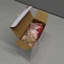 24 Pcs Neutral Valentine's Day Ornaments Felt Heart Ornament White Red Pink Stuffed Heart Bowl Vase Fillers Rustic Farmhouse Barn Style Valentines Day Decor for Tree Home Table Party Decor