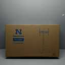 Neothm Mobile TV Stand with Power Outlet, Tilting & Swivel Rolling TV Cart for 32-75 Inch TVs, Height Adjustable Portable TV Stand with Shelf, Portrait/ Landscape, 88 lbs Capacity, Max VESA 600x400mm