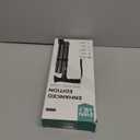 Enhanced Walking Cane (Thicker & Longer) - Foldable, Adjustable, Collapsible, Spare Tip, with Travel Bag | Versatile Walking Stick for Every Height, Weight, Seniors & Adults (Matte Black)