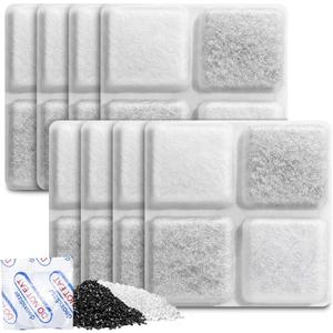 Pet Food Desiccant Bag, 8 Pack Replacement Desiccant Bags for PLAF001/PLAF101/PLAF005/PLAF006/PLAF103/PLAF203 Automatic Pet Feeders, Keep Cat Food & Dog Food Dry and Fresh