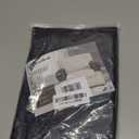 Leather Look Couch Arm Covers Set of 2 Armrest Covers for Sofa Chair Arm Protectors Stretch Armchair Slipcovers with Pockets Washable Spandex Fabric (Large, Dark Grey)