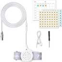Bedwetting Alarm, Pee Alarm for Bedwetting, Potty Alarm Bedwetting for Kids with High Sensitivity, 2 Working Modes, Loud Sound & Strong Vibration
