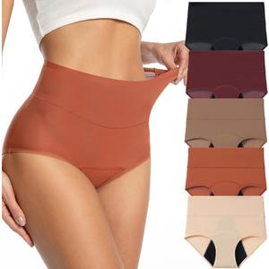 Period Underwear for Women 3 Layers Breathable Menstrual Period Panties (XX-Large, Multicolor)