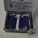 Oral-B iO Ultimate Clean Replacement Brush Heads, 5 Count, 4 Ultimate Clean + 1 Gum & Sensitive Black