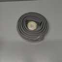 Angled Gray Vinyl for Framed Shower Door Drip Rail - 36" Long, Framed Shower Door Bottom Sweep, Made in USA.