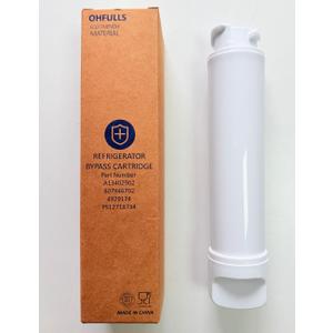 A13402902 Water Filter Bypass Plug, Replacement for Frigidaire Part Number A13402902, 807946702, 4929174, PS12718734, 1-Pack