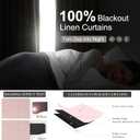 Baby Pink Blackout Curtains 70 Inches Extra Wide Pinch Pleated for Grils Bedroom 2 Panels Set,Cute Viral 70 Inch Curtain for Sliding Glass Doors Thermal Large Window Heavy Drapes (W70xL96x 2 Panels)