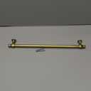 Amerock Winsome 12-5/8 inch (320mm) Center-to-Center Golden Champagne Cabinet Pull