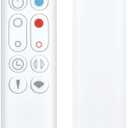New Replacement Fan Remote Control Compatible with Dyson AM09 Hot + Cool Tower Fan Heater, No Battery - White