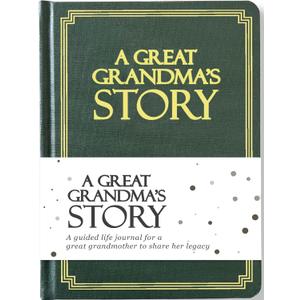 Great Grandma's Life Story Journal (Hardcover): A Meaningful Keepsake for Great Grandma to Share Her Journey & Memories, Book Includes 250+ Prompts, Great Gifts for Mother's Day, Birthday & Christmas