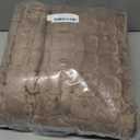 Velvet Couch Covers for Dogs, Dog Sectional Couch Covers, Pet Couchs Cover for Loveseat, Couchs Protector for Dogs, Sectional Sofa Cover for Pet Washable(1PC,Dark Brown,27.6"59")