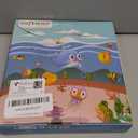 Infinno Inflatable Tummy Time Mat Premium Baby Water Play Mat for Infants and Toddlers Baby Toys for 3 to 24 Months, Strengthen Your Baby's Muscles, Portable (Blue)