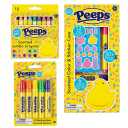 3 x Peeps Scented Color Sticker , Scented Jumbo Crayons And Scented Mini Markers