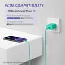 iPhone Charger Fast Charging,[MFi Certified] 2Pack 20W Type C Fast Charger Block with [10FT&6FT] USB C to Lightning Cable Compatible for iPhone 14/13/12/11 Pro Max/Xs Max/XR/X,iPad