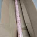 LeZakaa Reversible Pink Birthday Wrapping Paper Roll for Girls Women, Happy Birthday Lettering & Stripe Pattern with Metallic Foil in Pink, Large Roll, 30 inches x 32.8 Feet (92.9 sq.ft.)