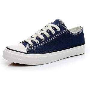 CullForYou Women's Colourful Low-Top Sneaker Shoe, Size 8,5 Navy