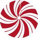 36" Red White Candy Cane Lollipop Pattern Traditional Christmas Tree Skirt Xmas Tree Skirt Mat Holiday Party Christmas Ornaments Decoration (Black2)