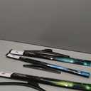 BOSCH B36003 360 Complete Vehicle Wiper Blade Replacement - Includes Front Beam Blades (Pair) + Rear Wiper Blade (1) - 26"/17"/12" - Parts missing