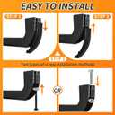 2 Pack Universal Golf Cart Grab Handle Compatible with Club Car, EZGO, Yamaha, XSeries with Versa Triple Track Tops Only