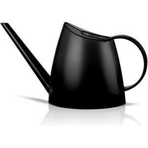 WhaleLife Indoor Watering Can for House Bonsai Plants (1.4L, Black)