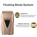 2 Pack Pro Shaver Replacement Foil and Cutters Compatible with andis 17220/17230 Shaver ProFoil Lithium Replacement