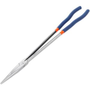 Long Reach Pliers - 16 Inches Straight Angle Long Needle Nose Pliers - for Narrow Spaces and Limited Areas