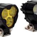 MEUS RACING RC Car LED Lights Kit Spotlights for Axial SCX24 Traxxas TRX4M Redcat Ascent-18 1/18 1/24 RC Crawler Upgrades Parts (2 Lights)