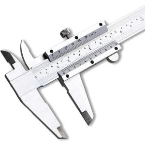 Spurtar Vernier Caliper Measuring Tool 6", 0-6Inch/0-150mm Manual Non Digital Calipers, 0.001"/0.02mm High Precision Durable Micrometer