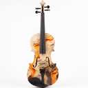 Aliyes Electric/Acoustic Violin Set for Beginners 4/4/Full-size Special Designed with Hard Case,Bow,Extra Strings -1503