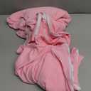 Arch Backdrop Cover 2 Pack - 6FT & 7.2FT, Wrinkle-Free Backdrop Cover with Zipper, Reusable Arches Cover for Balloon Party Birthday Baby Shower Wedding Decoration (Pink)