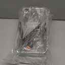 BINO l Plastic Storage Bins l THE HOLDER COLLECTION l 2-Pack, Large Multi-Use Clear Containers for Organizing with Built-in Handles l Pantry Organization & Storage l Kitchen Organizer l Storage Bins